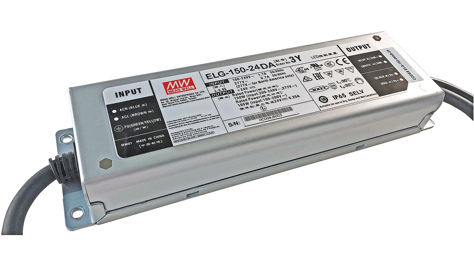 Convertisseur 150W Variable DALI IP67