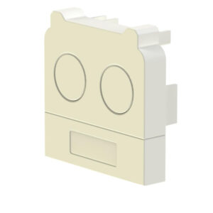 Embout d'extrémité pour système linéaire S FastFix LED, blanc