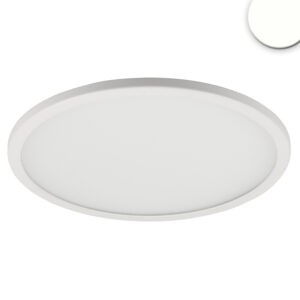 Downlight LED Flex 23W, prismatique, 120°, orifice 50-210mm, blanc neutre, dimmable