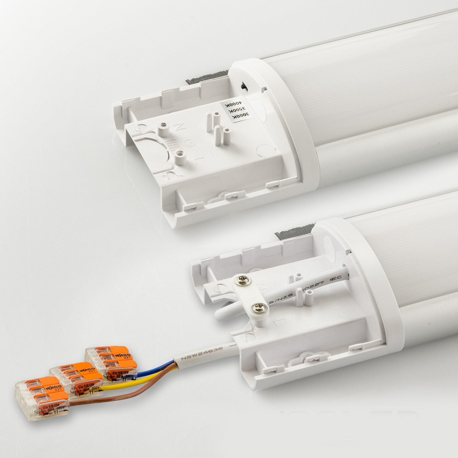 Luminaire LED monté en saillie 40 W, IP42, commutateur couleur 3'000|3'500|4'000K – Image 3