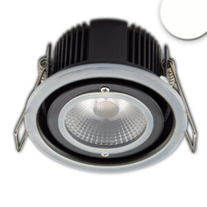 Spot LED encastré Sys-68, 10W, IP65, blanc neutre,gradable par Push ou par Dali (sans couvercle)