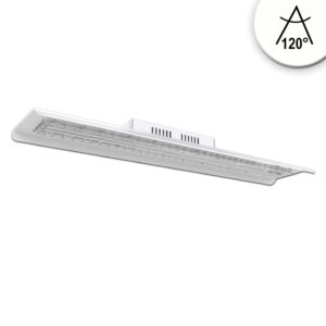 Luminaires linéaires pour halls LED SK 150 W, IP65, blanc, blanc neutre, 120°, dimmable en 1-10 V