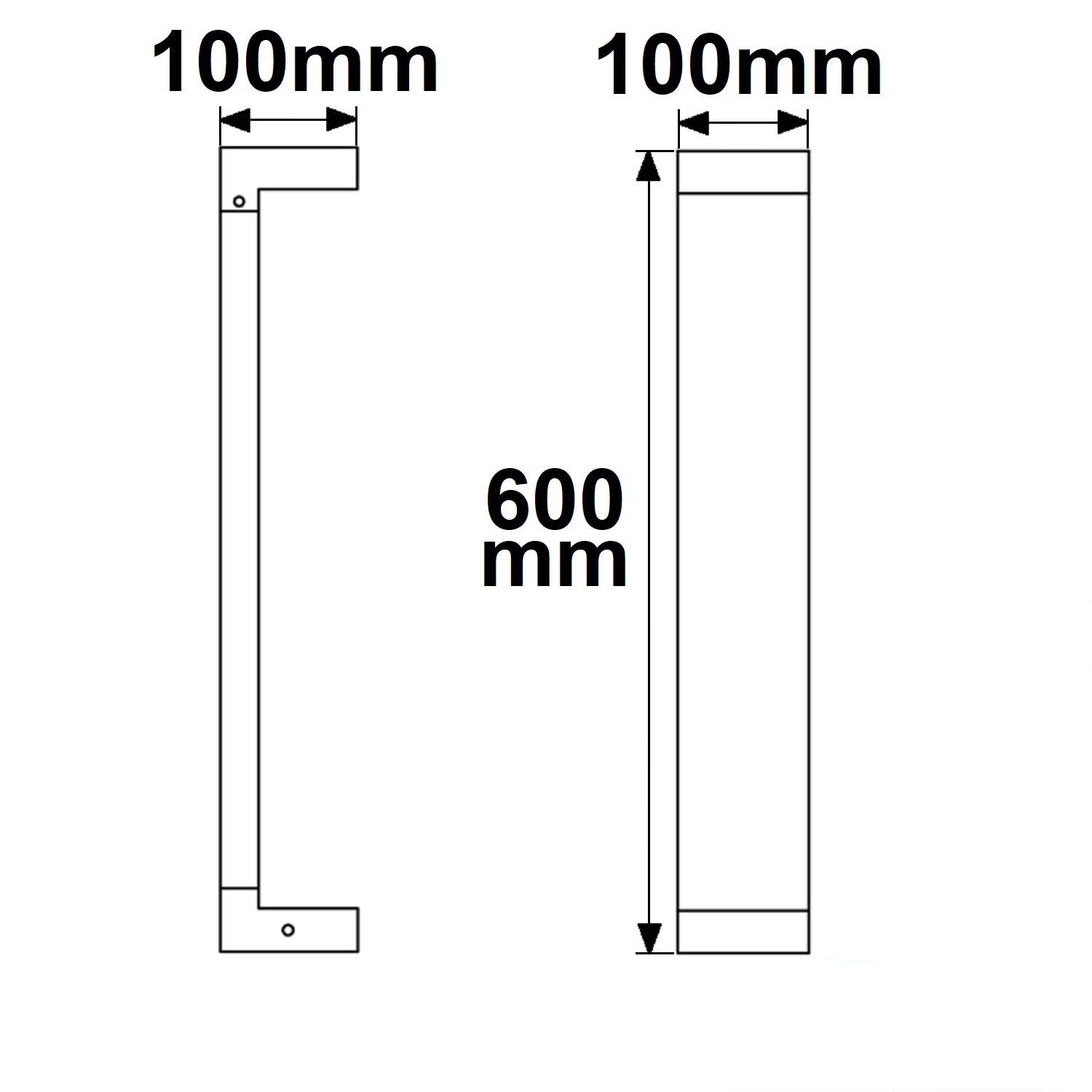 Éclairage d'allée LED borne 1, 60 cm, 7 W, noir sable, blanc chaud – Image 3