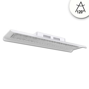 Luminaires linéaires pour halls LED SK 100 W, IP65, blanc, blanc neutre, 120°, dimmable en 1-10 V