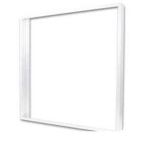 Cadre pour montage en surface blanc RAL 9016 pour panneau LED 625x625