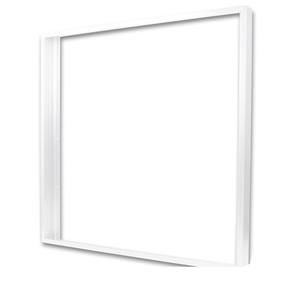 Cadre pour montage en surface blanc RAL 9016 pour panneau LED 625x625
