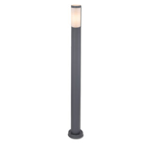 Borne lumineuse 1100 anthracite, IP44, 1x douille E27, sans ampoule.