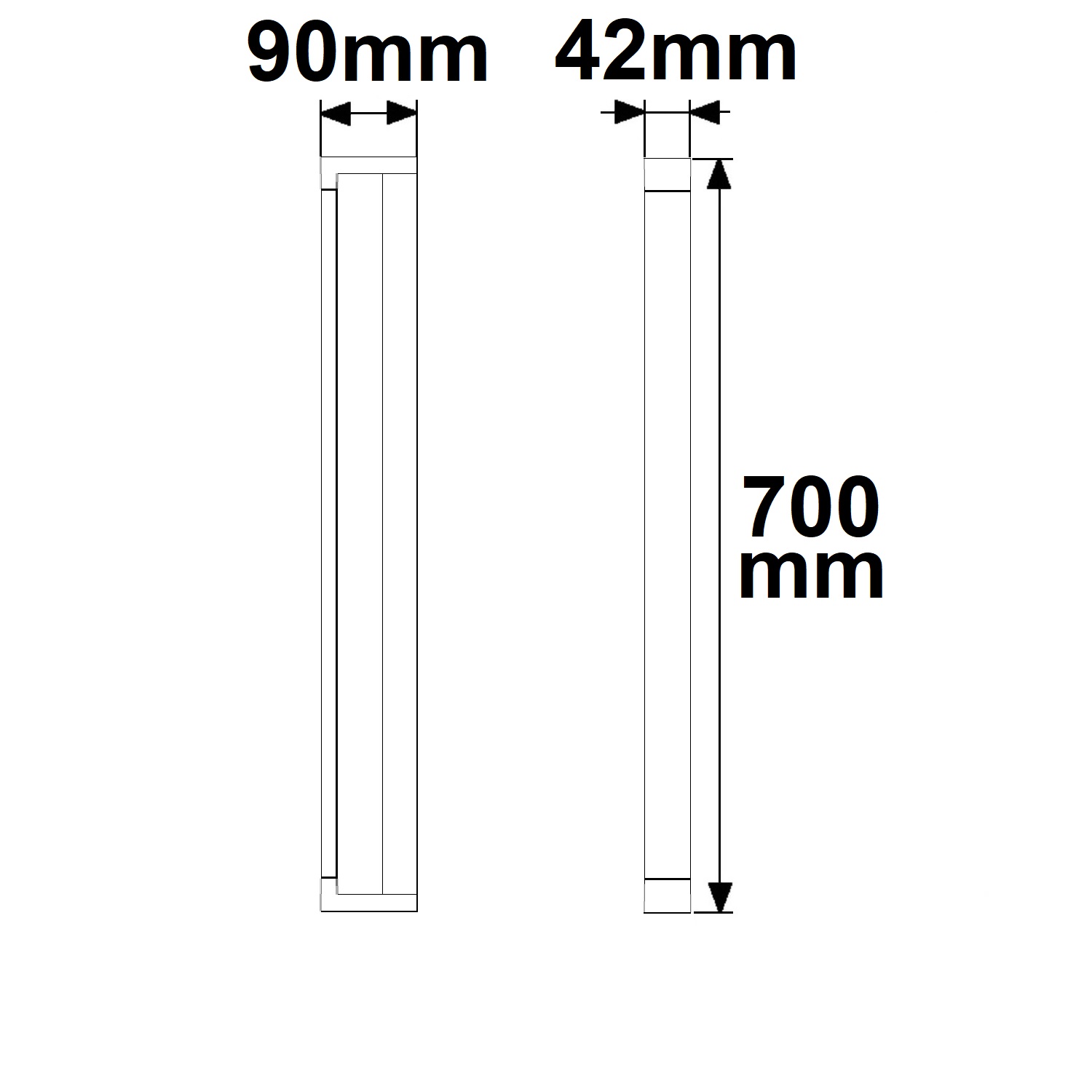 Applique murale LED orientable, 20W, noir, ColorSwitch 2700|3000|4000K – Image 2