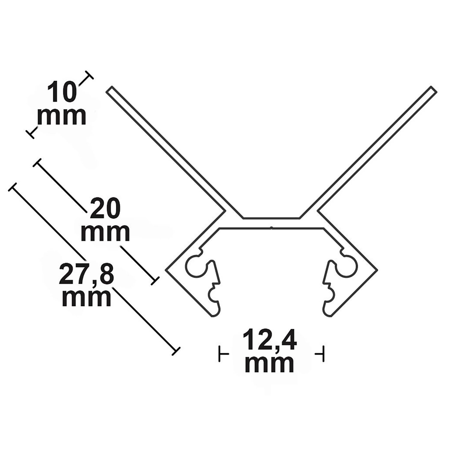Profilé Finition Corner extérieur – Image 2