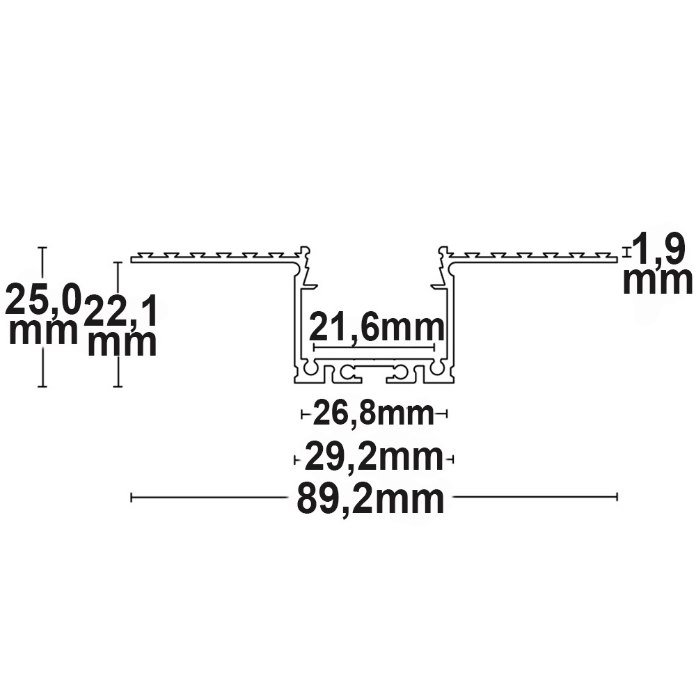 Profilé Ceiling millimètre – Image 2