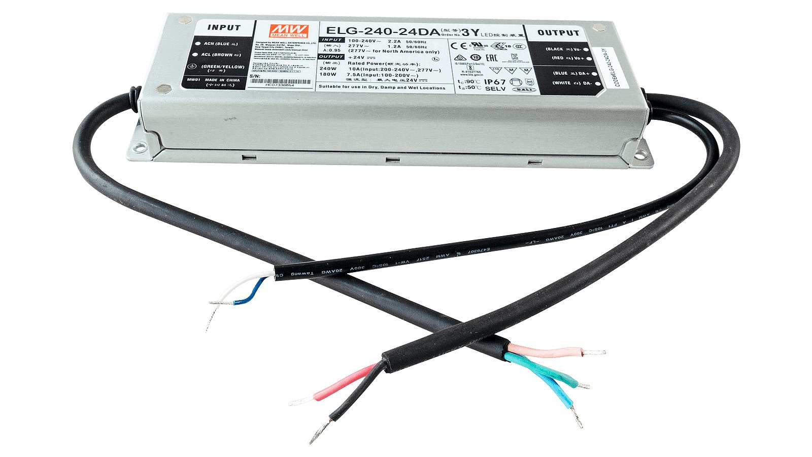 Convertisseur 240W IP67