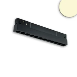 Luminaire raster Track48 22cm, 12W, 3000K, noir