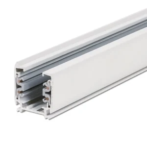 Rail triphasé S1, 2 mètres, blanc