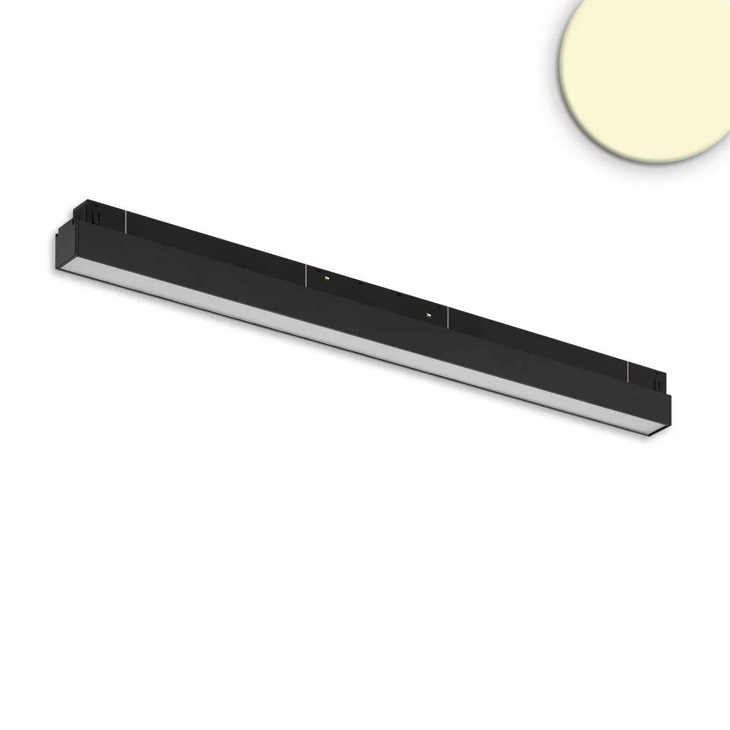 Luminaire linéaire Track48 60cm, 20W, 3000K, noir