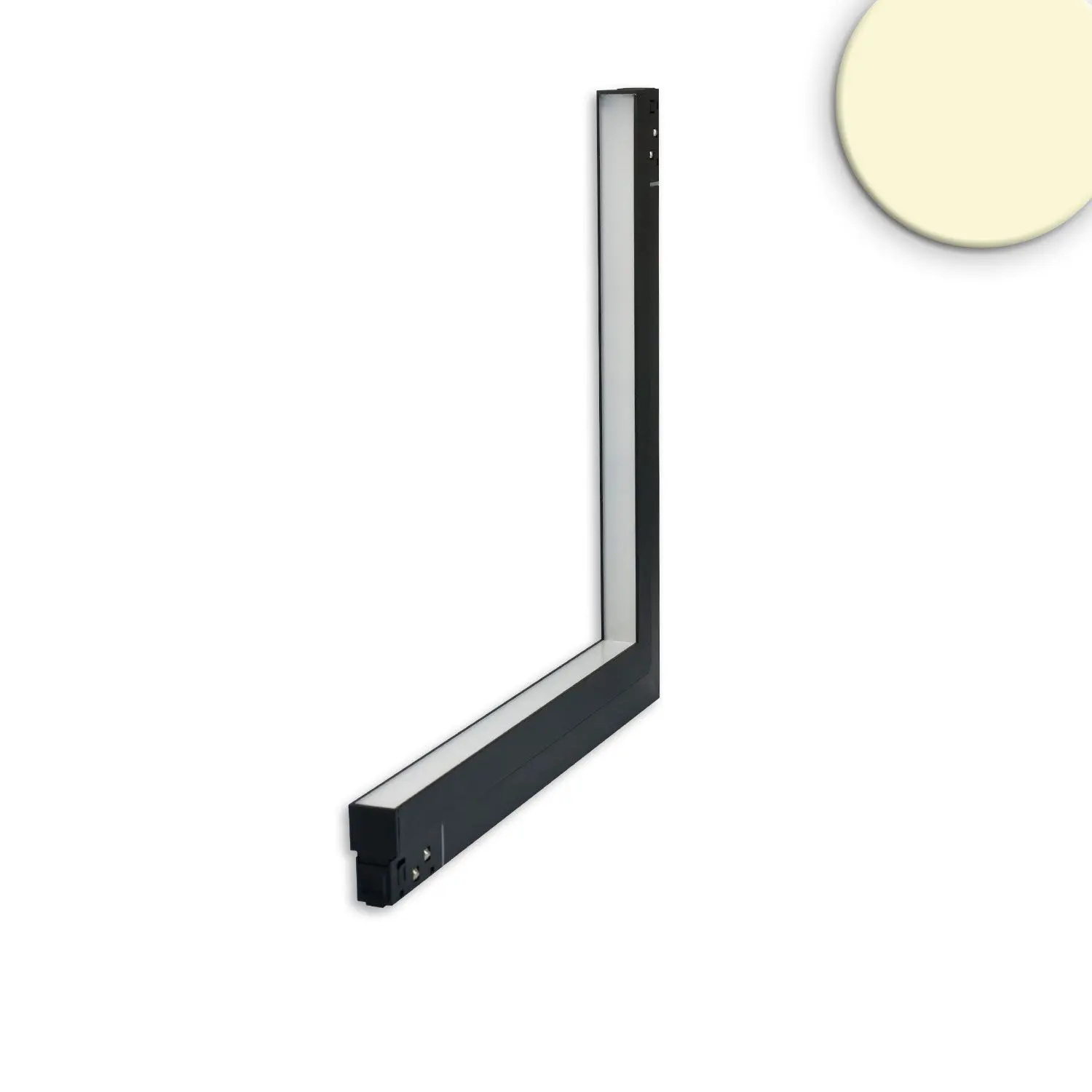 Luminaire d'angle vertical Track48 , 20W, 3000K, noir